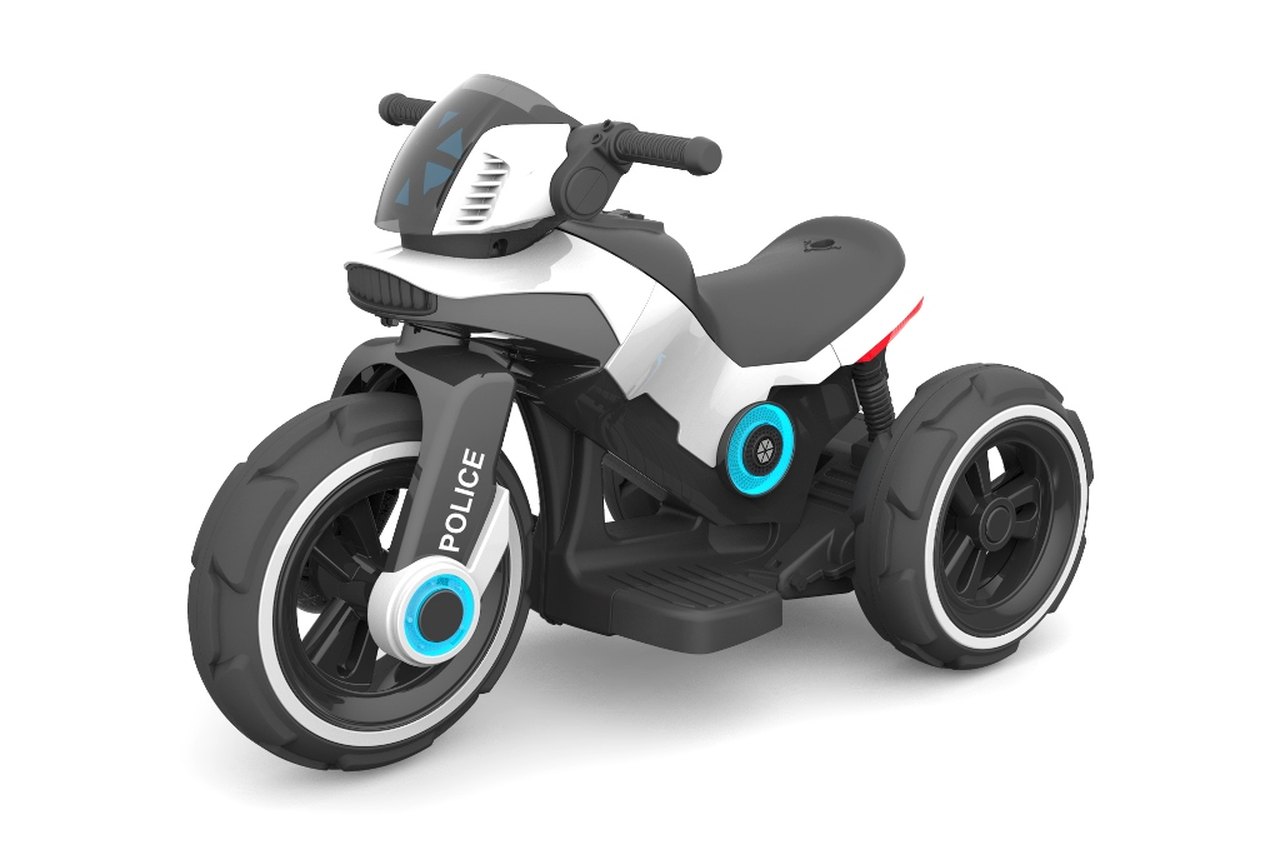 אופנוע ממונע POLICE 6V לחצר, תמונה 2