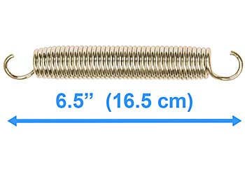 קפיץ לטרמפולינה 16.5 ס״מ לחצר, תמונה 1