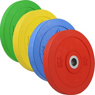 משקולת ציפוי ויניל 15 ק"ג לשימוש פנים, תמונה 1