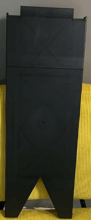 דופן צד שחור לשולחן outdoor 620 לחצר