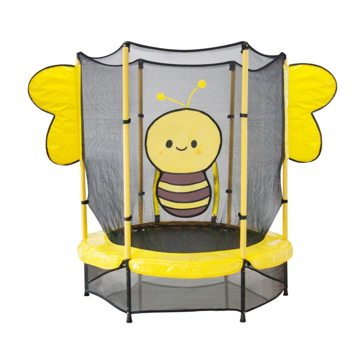 טרמפולינה 55 אינץ עם רשת דבורה לחצר