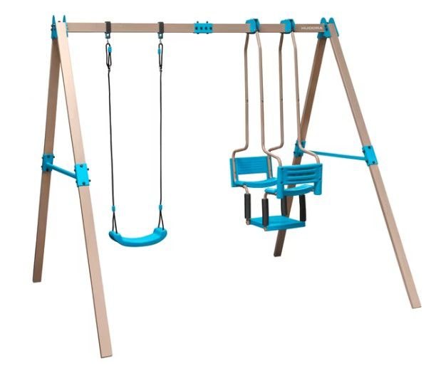 מתקן נדנדה לילדים VARIO GONDOLA גונדולה HUDORA גרמניה לחצר