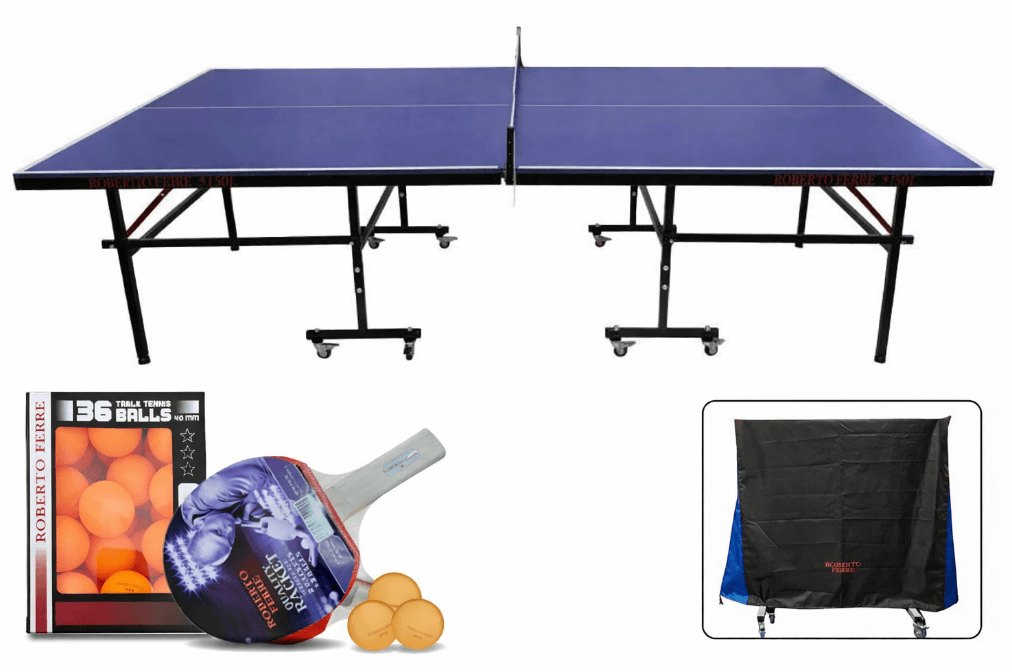 חבילת הכל כלול לשולחן טניס OUTDOOR CHAMPION 500 לחצר