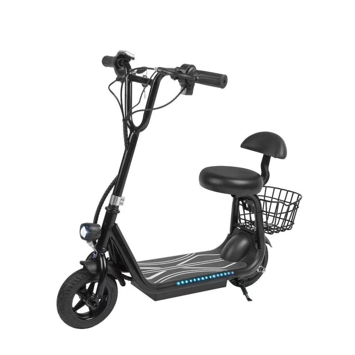 קורקינט שחור חשמלי דגם איילה 36V לחצר