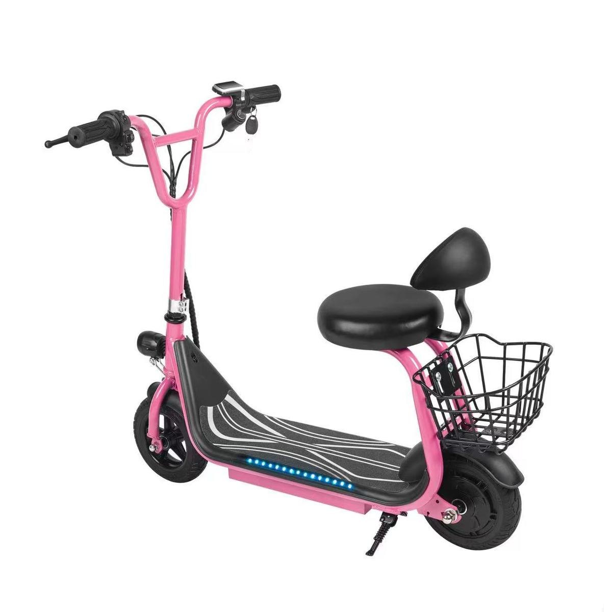 קורקינט ורוד חשמלי דגם איילה 36V לחצר